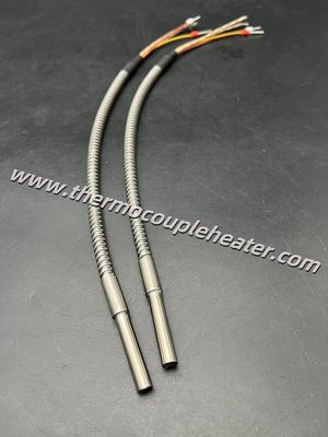 Durable Cartridge Heaters With Flexible Steel Hose Protection