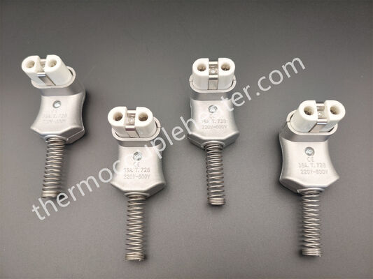 Manufacturer Aluminium Alloy Ceramic Plug Electrical Ceramic Plug Band Heater Plug and Socket