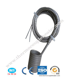 Spring Hot Runner Coil Heaters Stainless Steel 304 With Type J Thermocouples