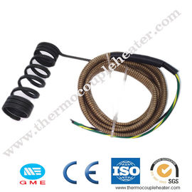 Injection Moulding Coil Heater With Thermocouple J Type / Electric Tube Heaters