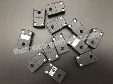 Mini Size Thermocouple Components Thermoplastic Connectors Male Parts