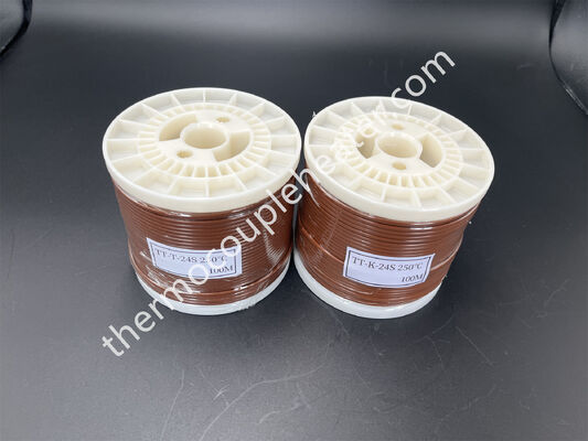 Thermocouple cable type T and K in thermocouple grade in PTFE material