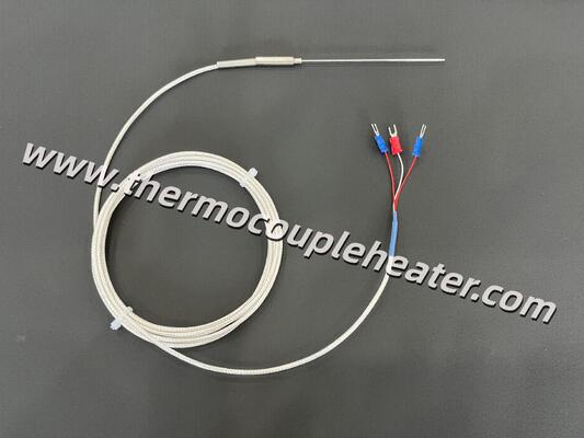 Ultra-Thin 1.0x100mm PT100 RTD Sensor – High-Precision Miniature Temperature Probe