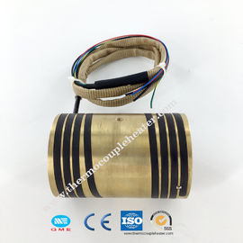 Hot - Runner Brass Pipe Heater Nozzle Heater Pressed With Coil Heater For Plastic Injection Molds