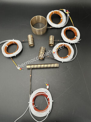 brass Coil Heater with Thermocouple Type J for Hot Runner System