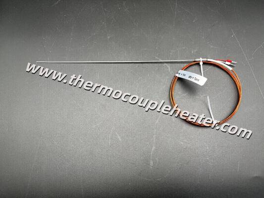 Fast-Response Type J Thermocouple: Φ1.5mm Probe with High-Temp Kapton Lead Wire