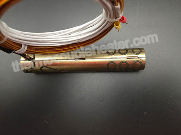 Press In Brass Electric Resistance Heater , Hot Runner Plastic Mold Heater