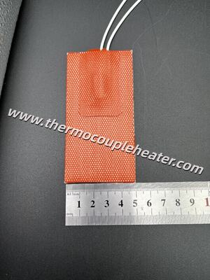 Custom Size Premium Material Silicone Rubber Heater Pad with Built-in 105°C Thermostat