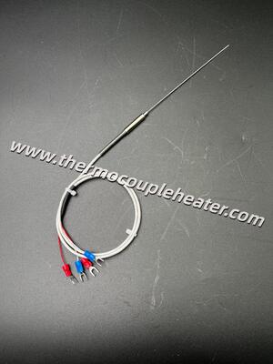 1.0mm Ultra-Slim Mineral Insulated PT100 RTD Sensor 4-Wire High-Precision for Confined Spaces