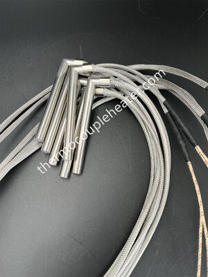 Cartridge Heater In Electric Cartridge Heater With flexible tube in L shape