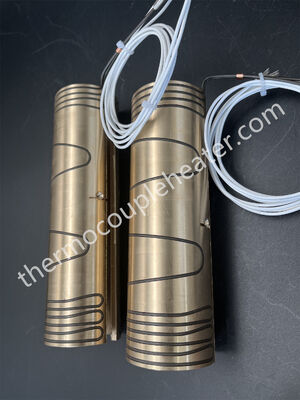 brass Coil Heater with Thermocouple Type J for Hot Runner System