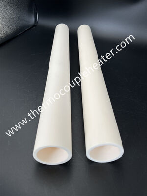 High Purity Wearable Isostatic Alumina Ceramic Tube Insulator For Thermocouple in large size