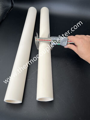 High Purity Wearable Isostatic Alumina Ceramic Tube Insulator For Thermocouple in large size