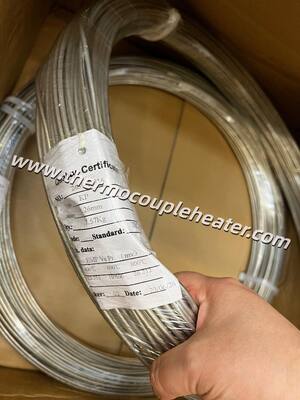Bare Thermocouple Wire Elements 8AWG / 14AWG Bright or Black Surface for Thermocouple Sensor Manufacturing