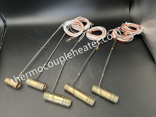 brass Coil Heater with Thermocouple Type J for Hot Runner System
