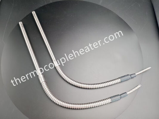 Cartridge Heater In Electric Cartridge Heater With flexible tube in L shape