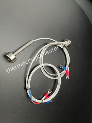 PT100 Magnetic Surface Temperature Sensor with metal mesh Lead [-50...450°C]