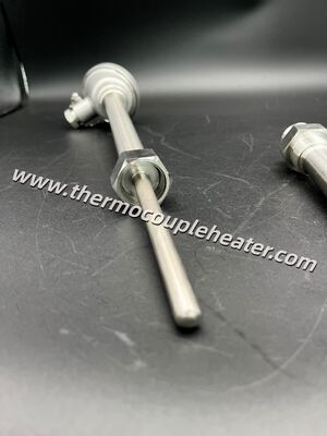 SUS316 Stainless Steel K-Type Thermocouple With Heavy-Duty Protection Assembly