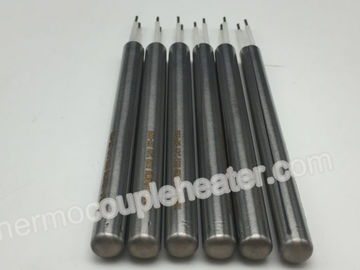 Diameter 0.375 Inch Split Sheath Cartridge Heater With Thermocouple / Solid Pin
