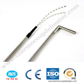 100W 110V Electric Cartridge Heater With Angle Lead Wire 203mm For Plastic Machinery