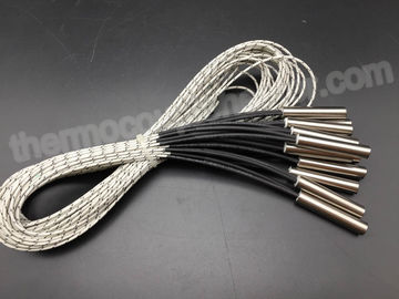 Diameter 10MM Cartridge Heaters With Internally Connected Fiberglass Leads