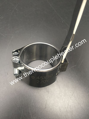 High Temperature Mica Insulated Band Heaters For Injection Molding Machine