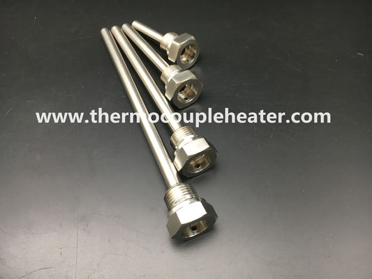 Flange Thread Welding Thermocouple Thermowell For Inserted Temperature Sensor Probe