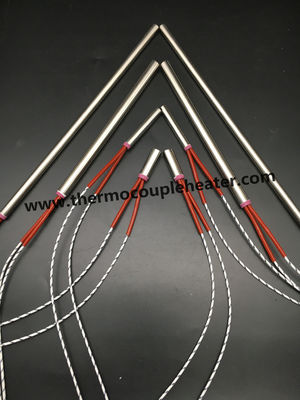 12 - 480V High Density Custom Cartridge Heaters With Ceramic Cap Seal