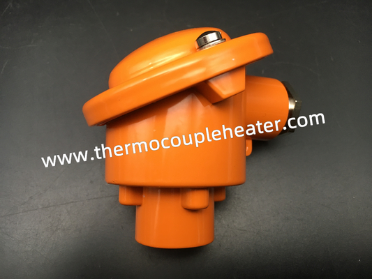 Customized Orange Aluminum Die Cast Thermocouple Connector Type KD