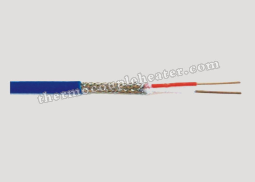 Thermocouple Extension Wire Type K With with Silicon Rubber Insulated Conductor / Jacket