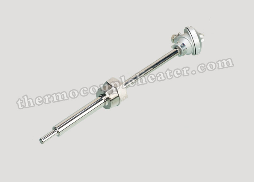 Type K / J Threaded Fitting Thermocouple Thermowell Assembly for Industry