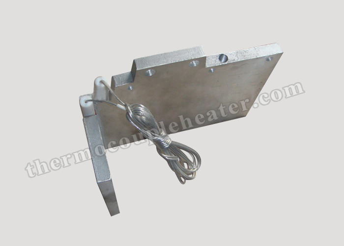 Plastics Processing L Shaped Square Cast In Barrel Heaters With Nickel Chrome Wire