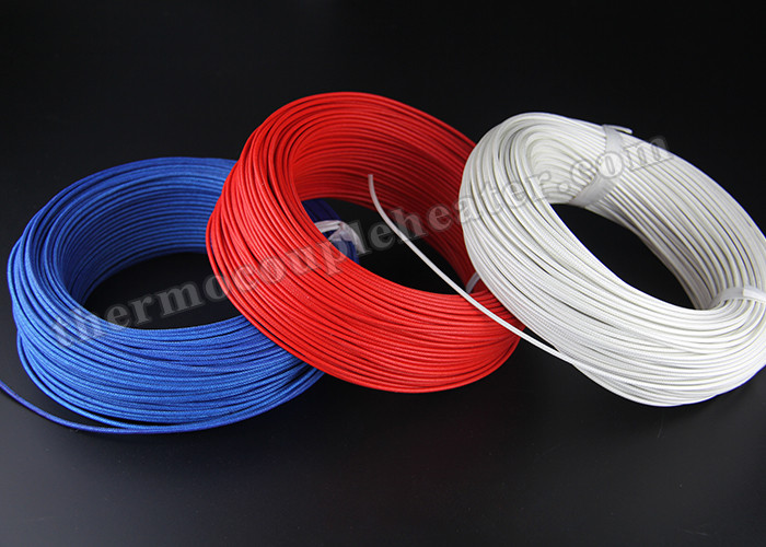 Electric Heater High Temperature Cable , Silicon Rubber Insulated Heating Wire