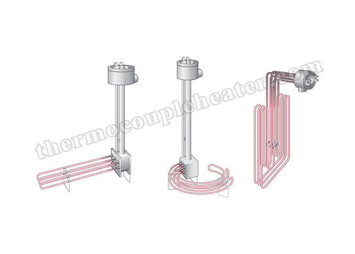 Industrial Immersion Heating Element Incoloy 800 Over The Side Immersion Heater