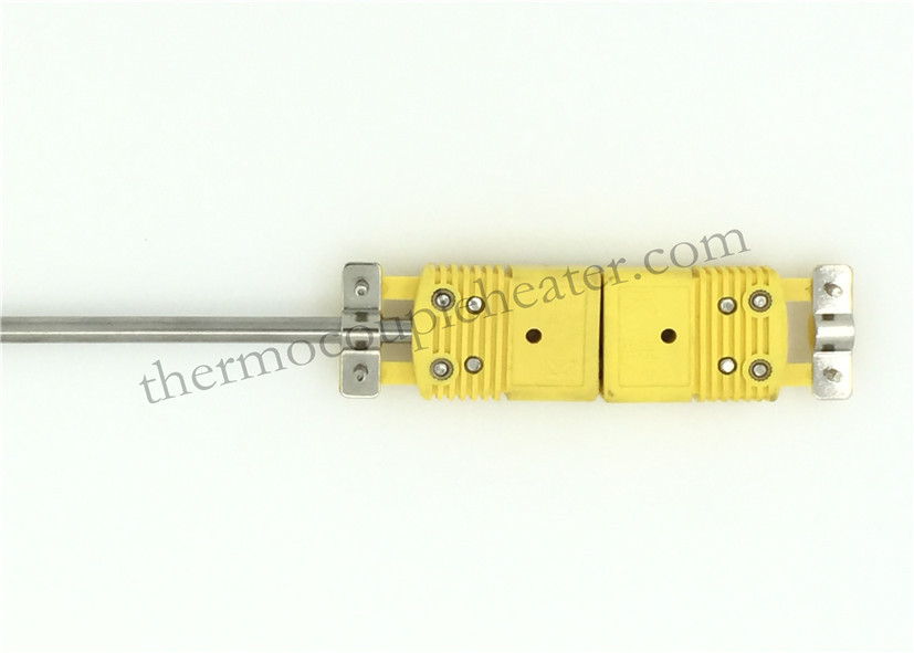 Mineral Insulated RTD / Thermocouple With Plug Connector Termination