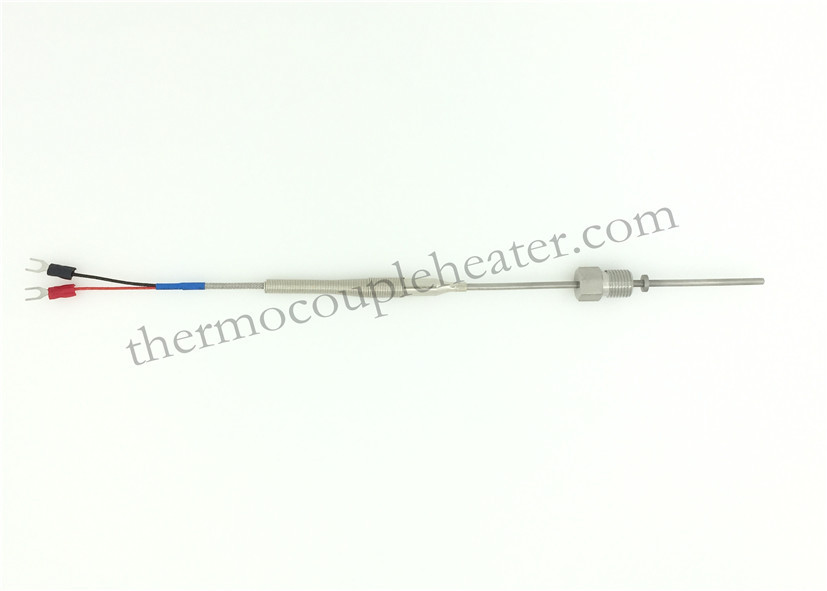 Temperature Sensor Thermocouple RTD , K Type M6 Screw Bolt On Thermocouple