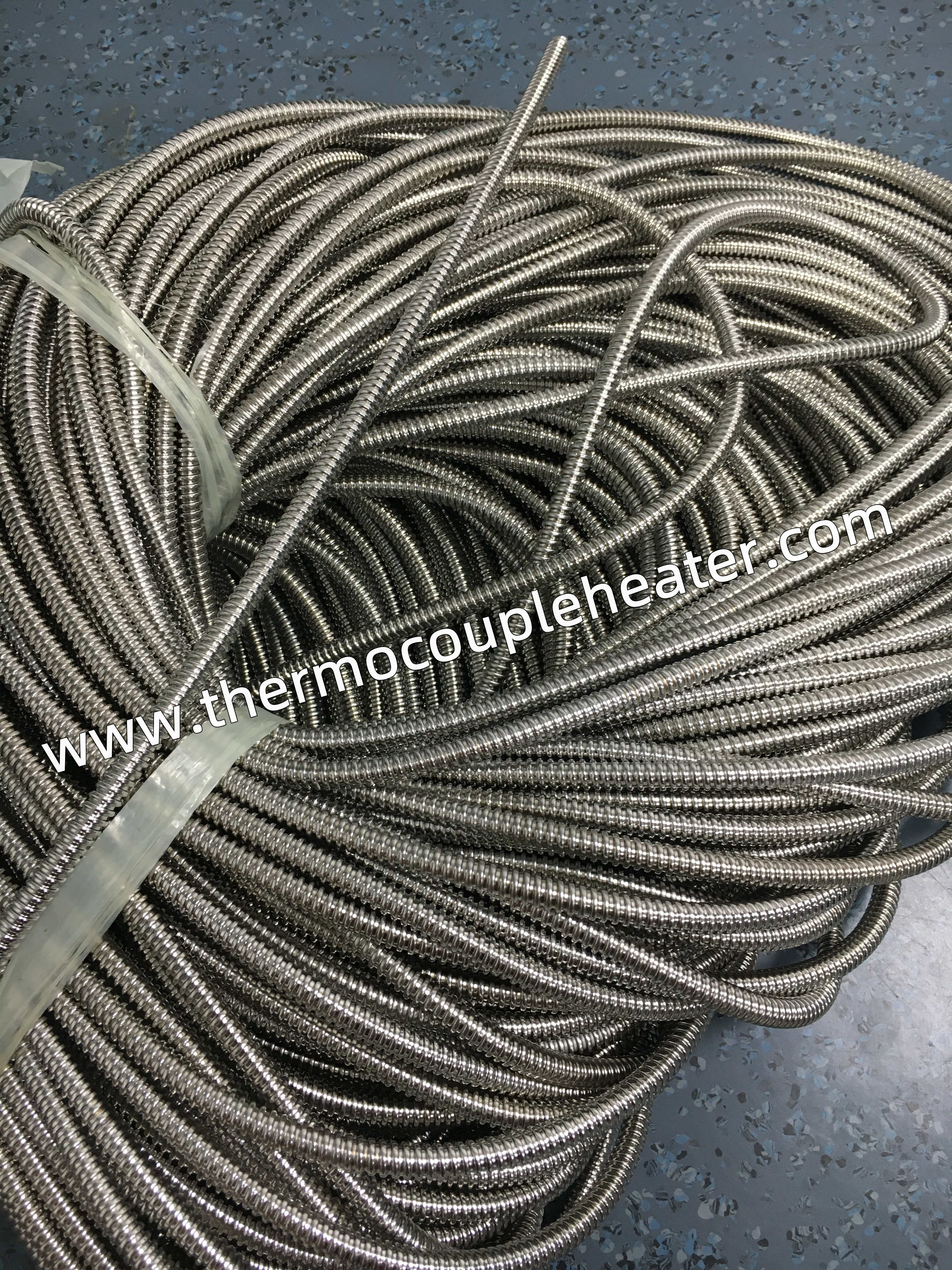 Stainless Steel Hose Protection Pipe For Heater Cable Inner Diameter 6mm