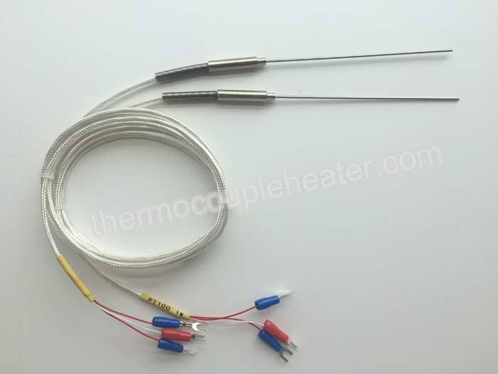 50~400°C RTD PT100 Temperature Sensor Probe Cable 2m Thermocouple Class A