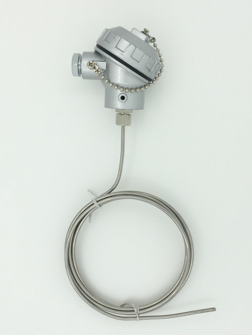 SS 304 Simplex Diameter 6mm Thermocouple For Industrial Temperature Sensor
