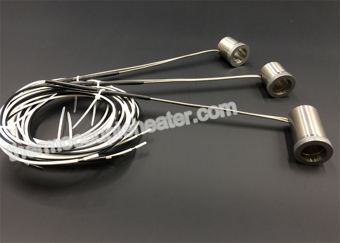 240V 268W Stainless Steel Armored Nozzle Coil Heaters With 0.75 Inch Inner Diameter