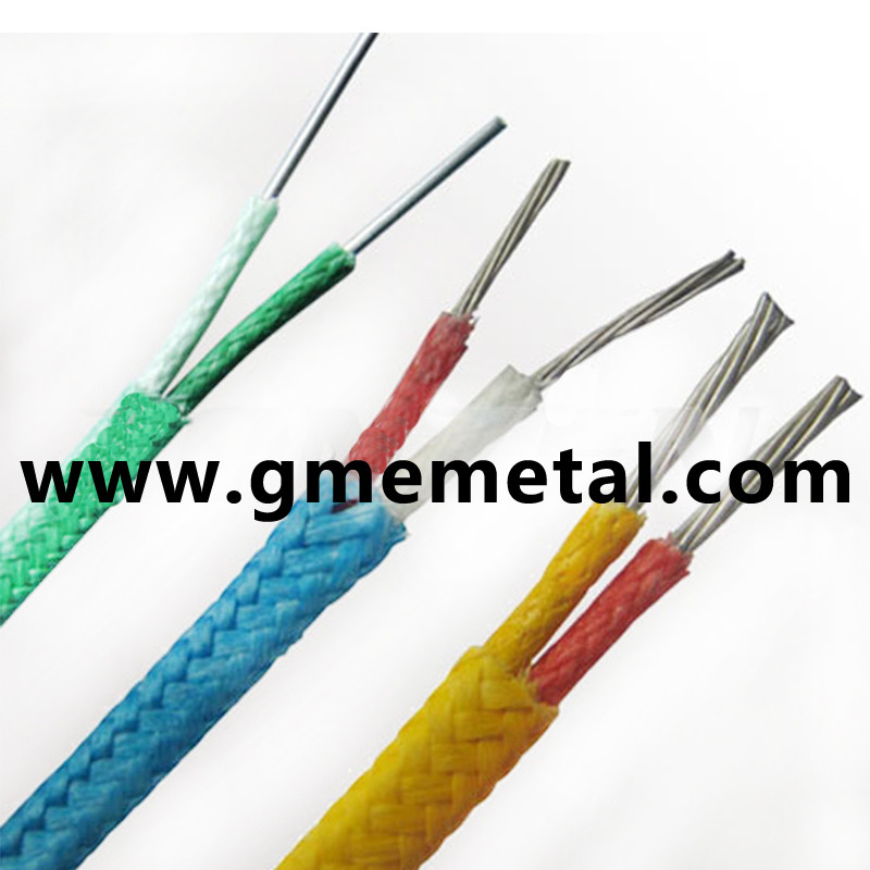 Heat resistant  insulated Thermocouple Compensating Cable PVC Material