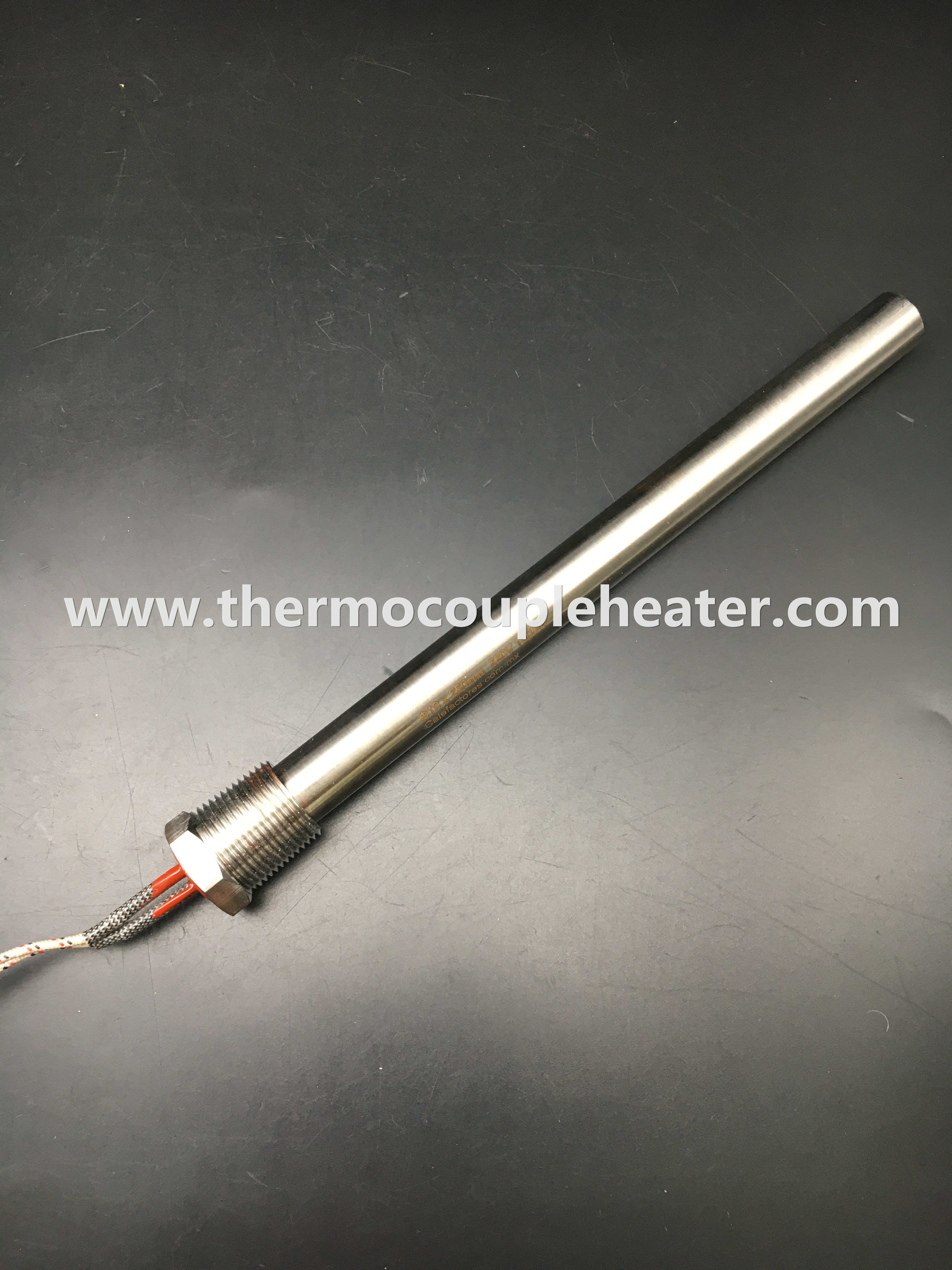 Immersion Cartridge Heater Threaded Replaceable Liquid Heating Elements