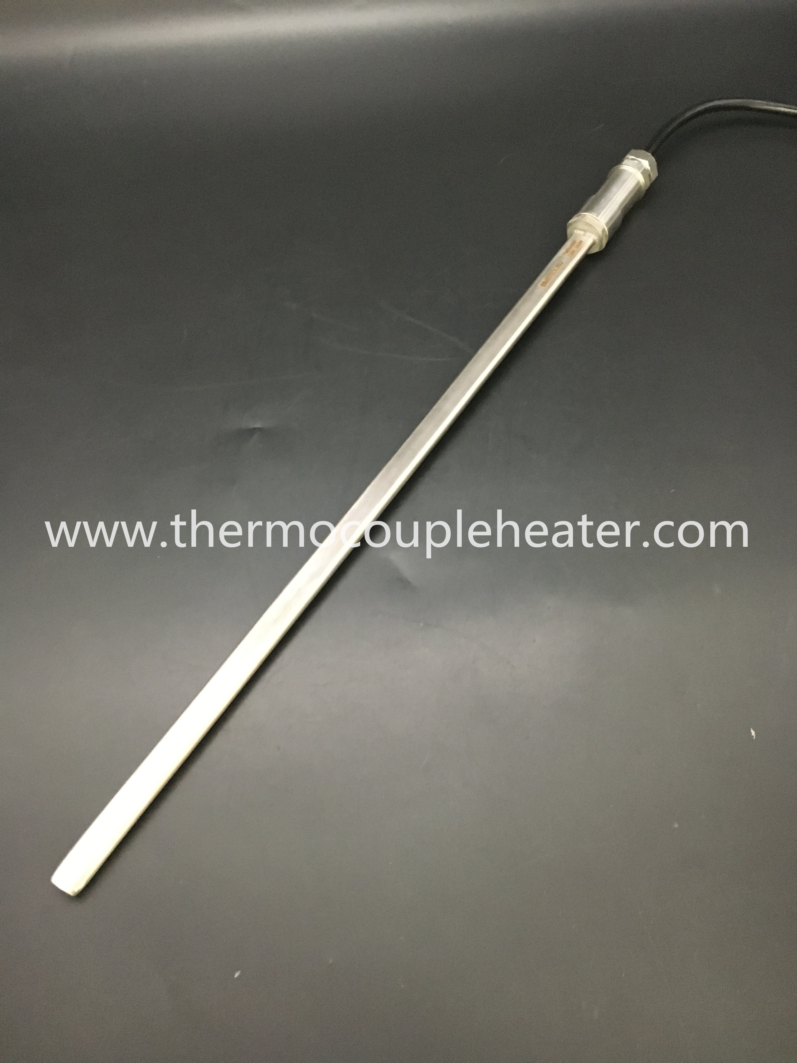 Flat Cartridge Heaters with flange Flat tubular Heating Element