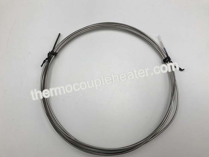 Mineral Insulated Thermocouple RTD Probes With Bare Leads , SS / Inconel600 sheath