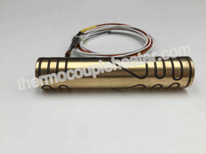 Injection Mould Press In Brass Coil Heaters 240V 400W With Thermocouple J