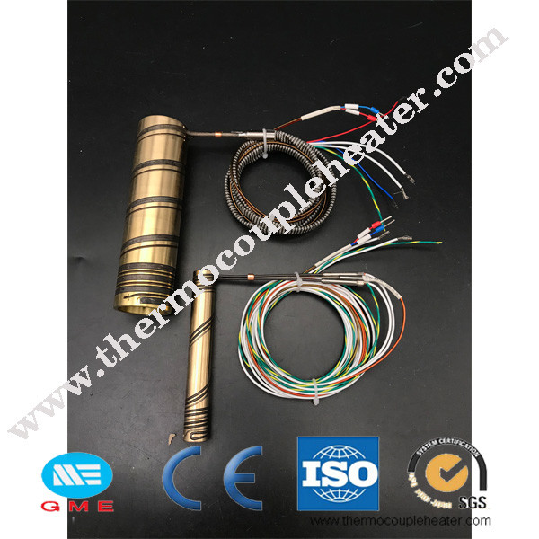 High Performance Brass Nozzle Heater with J Thermocouple for Industrial Heating