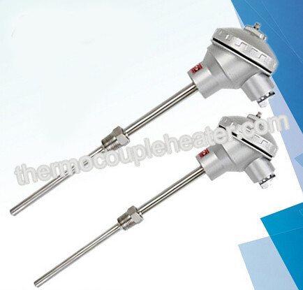 Assembly K Type Wire Thermocouple With Temperature Instrument Connector Fixed Thread