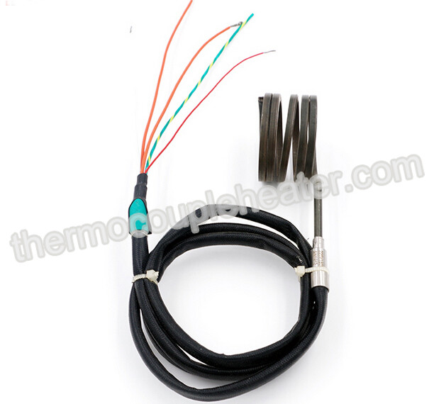 Heat Exchange Spring Hot Runner System Coil Heaters With J Type Thermocouple