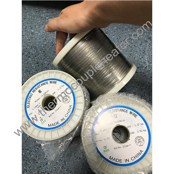 Nichrome 80 Resistance Wire Nickel Chromium Coil Cr20ni80 Wire 6mm 4mm Nichrome Wire For Cartridge Heater