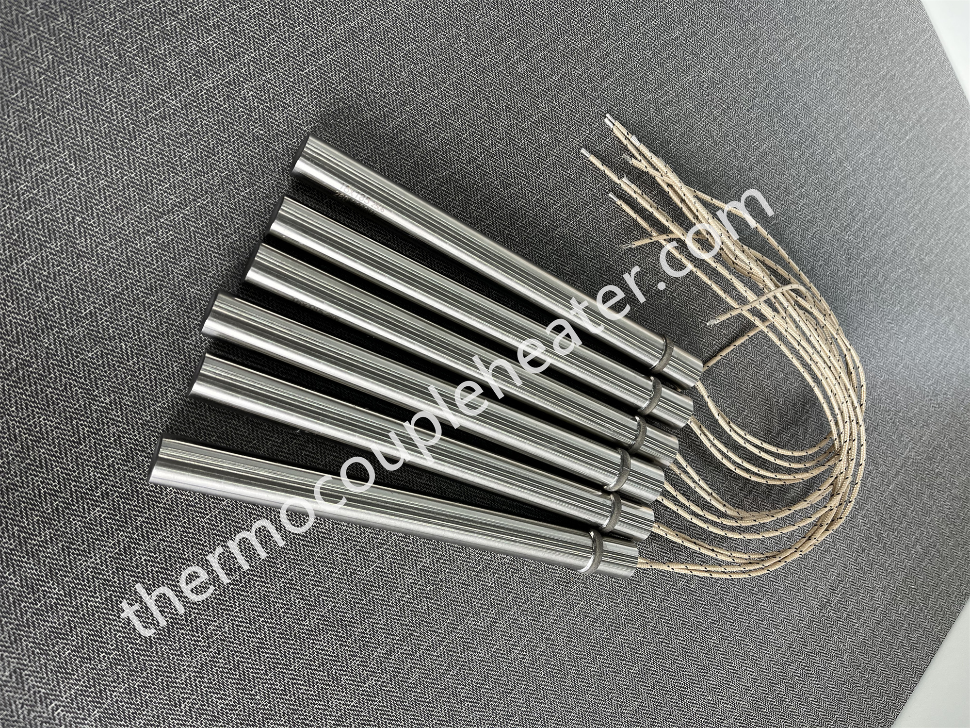 Cartridge Heater In Electric Cartridge Heater With Flange Plate And Metal Mesh